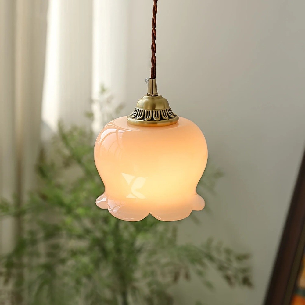 Vintage Valley Flower Pendant Light S163