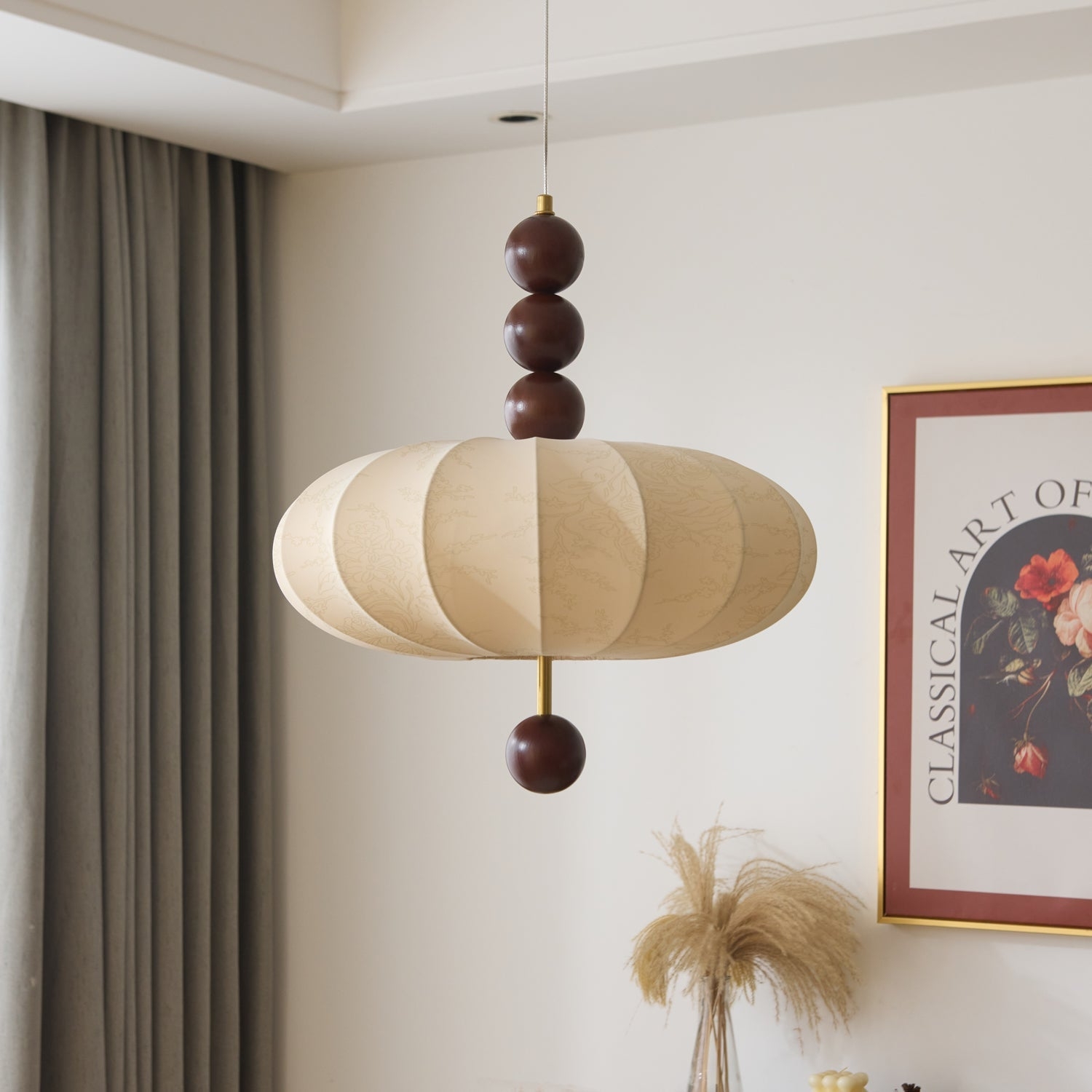 Adelaide Fabric Pendant Light T1574
