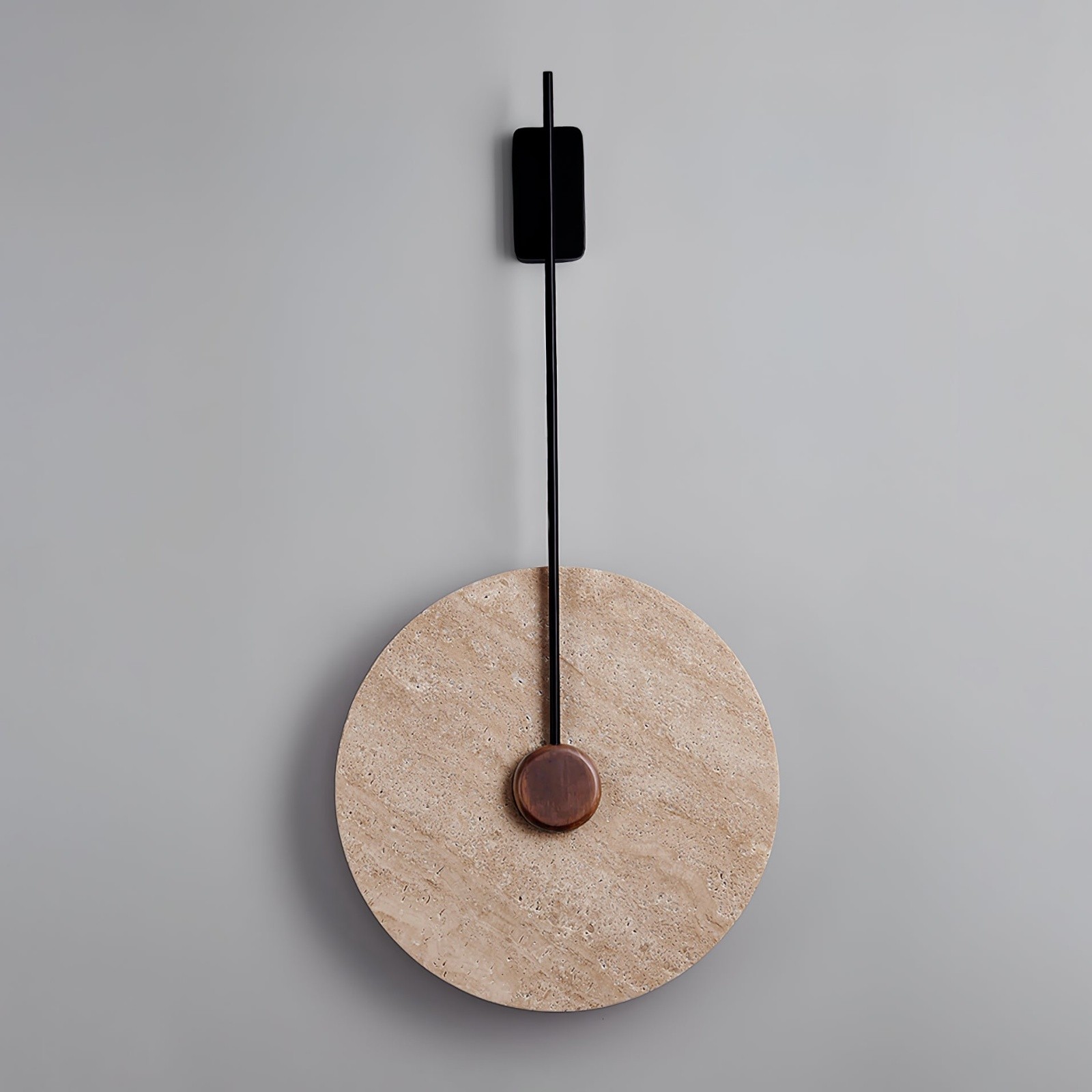 Minimalist Guitar Vertical Design Travertine Wall Sconce S311