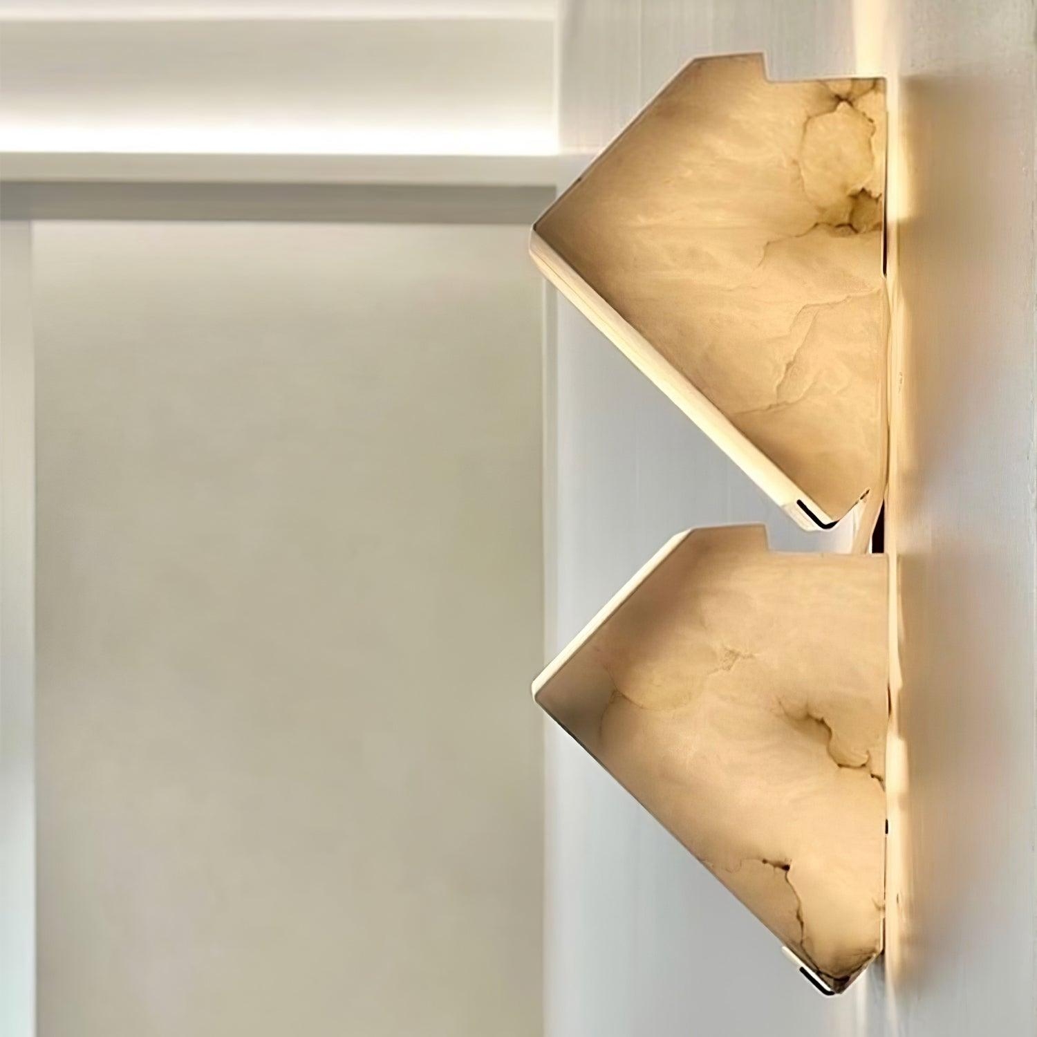 Alabaster Staircase Wall Lamp T1872