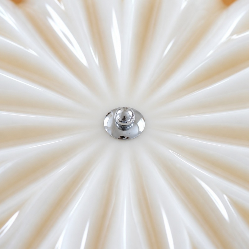 Durnic Cream Style Ceiling Light - Modern Flush Mount Lamp for Bedroom Dining Room T2278