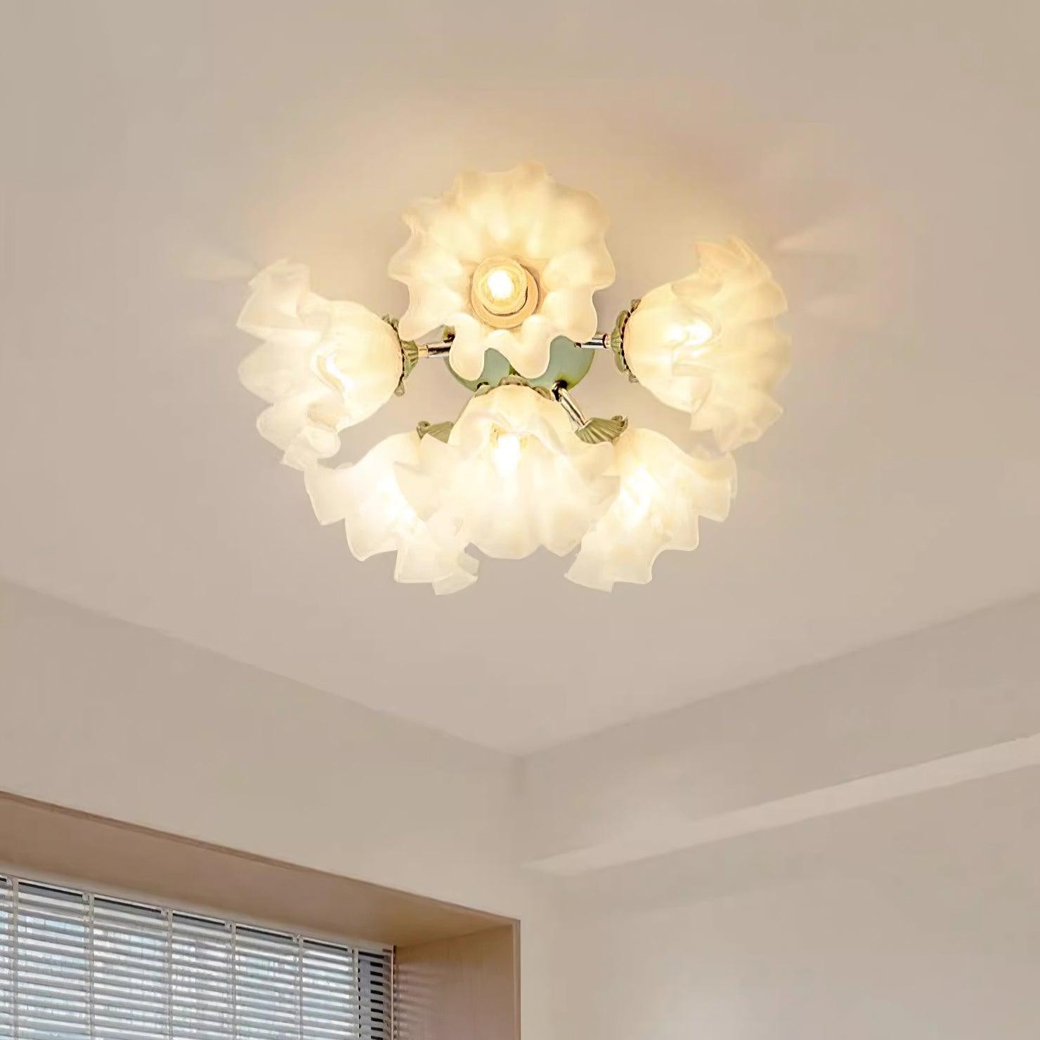 Lily Flower Ceiling Light P036