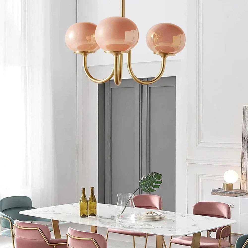 Marshmallow Modern Glass Chandelier T2000