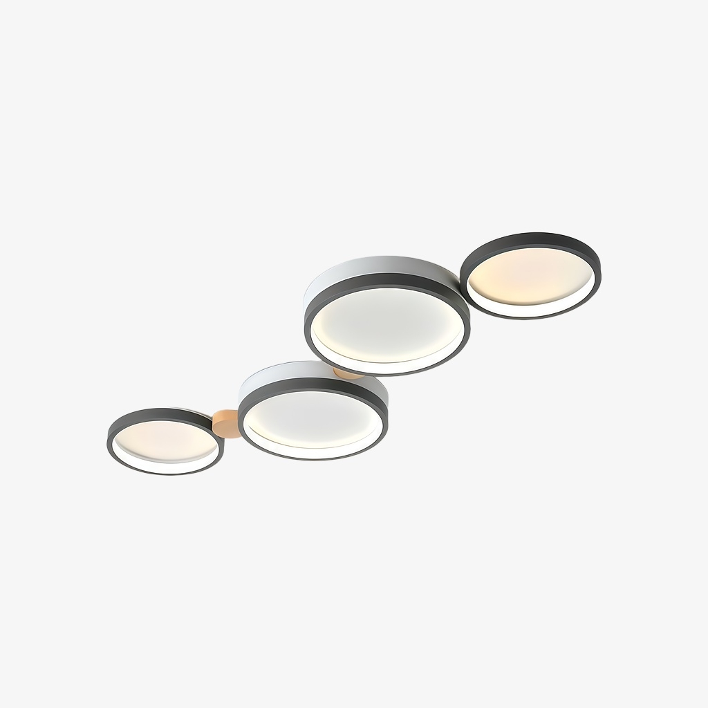 Modern LED Ceiling Lamp - Multi-Branch Design in Nordic Style for Living Room S381