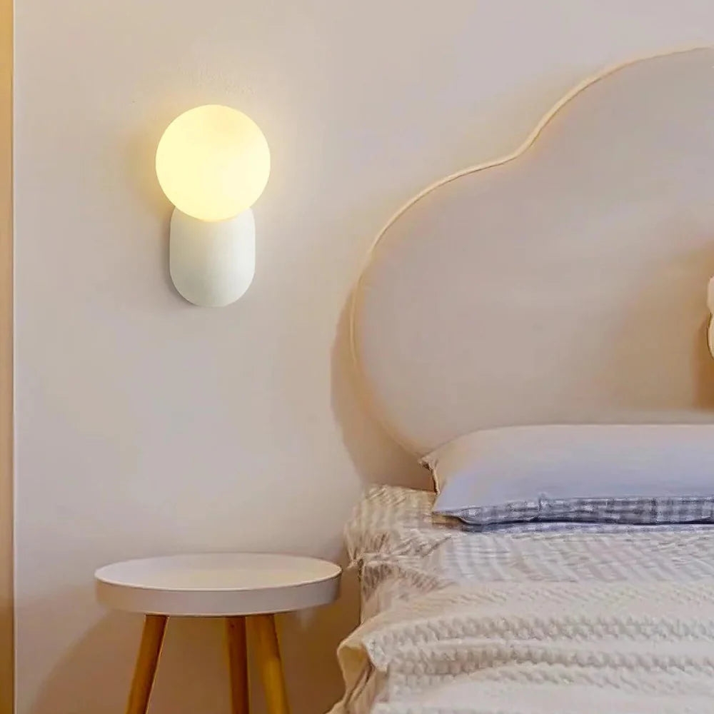 Luma Nordic Glass Orb Wall Light T2008