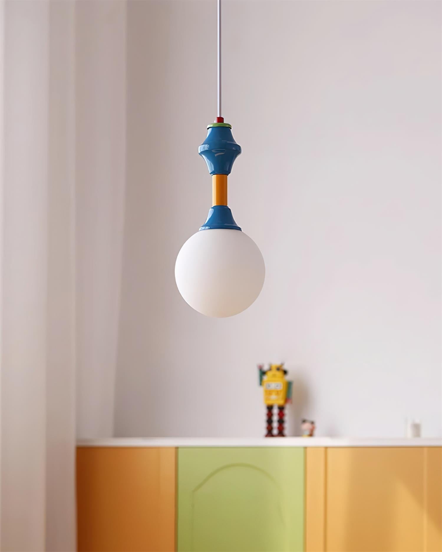 French Blue And White Atmosphere Pendant lamp M93