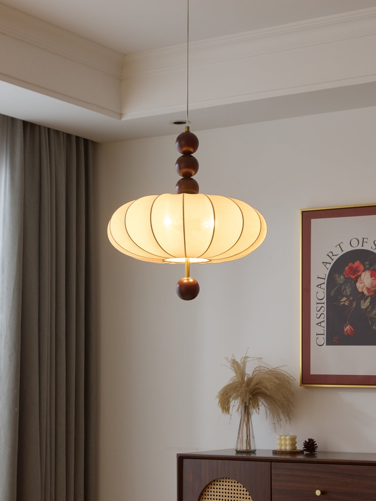 Adelaide Fabric Pendant Light T1574