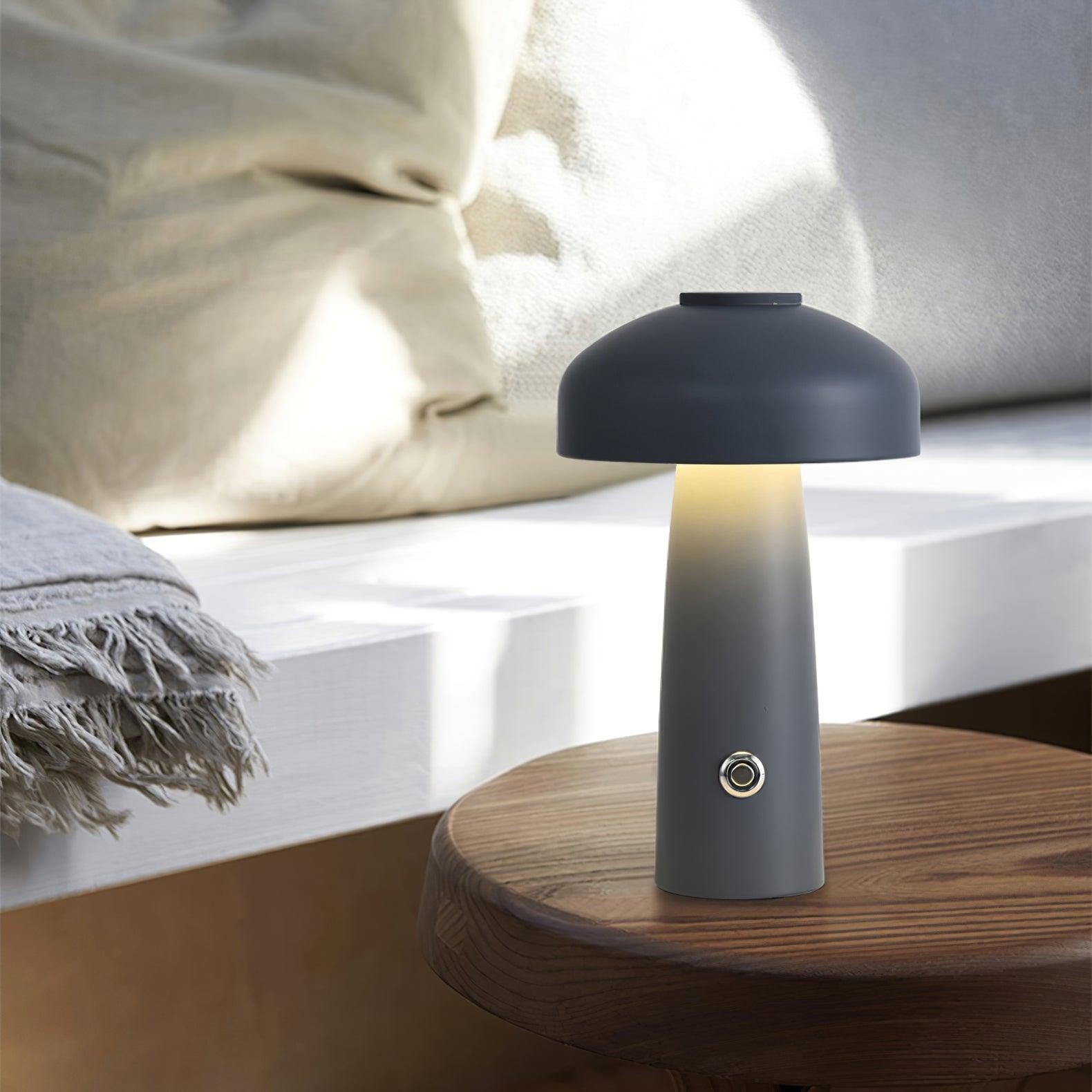 Mushroom Built-in Battery Table Lamp M544