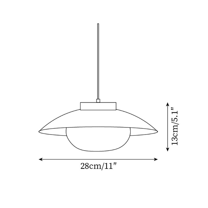 Modern Dining Room Glass Pendant Lamp M99
