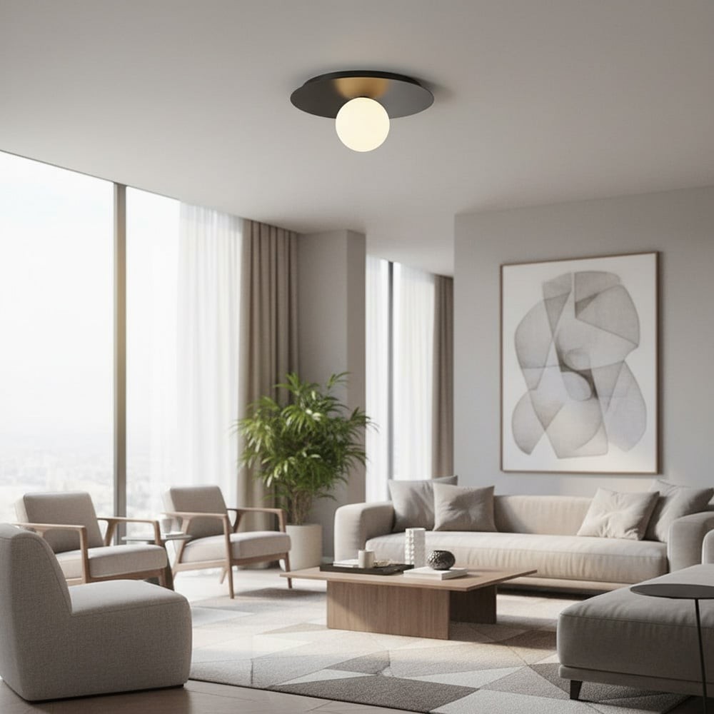 AuroraDisk Nordic LED Sconce - Round Ceiling / Wall Light T456