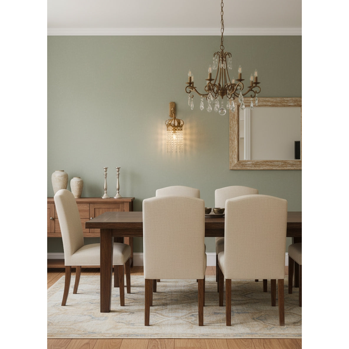 Timon Brass Crown Wall Lamp T1969