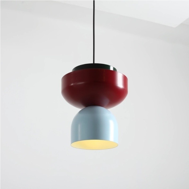 Contemporary Dual‑Shade Pendant Light for Dining or Kitchen S230