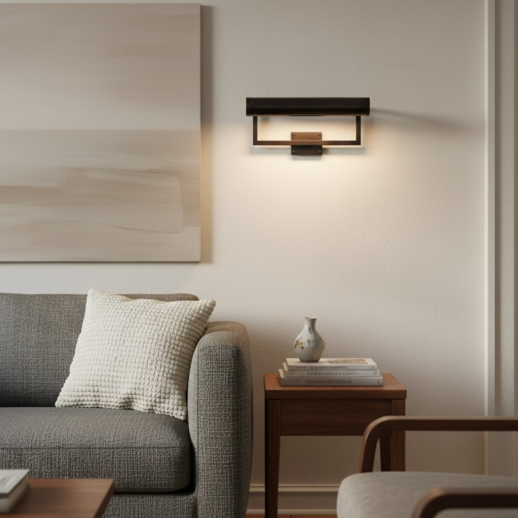 Aurix Picture Light - Sleek Slim Design Wall Lamp Metal Finish for Living Rooms T604