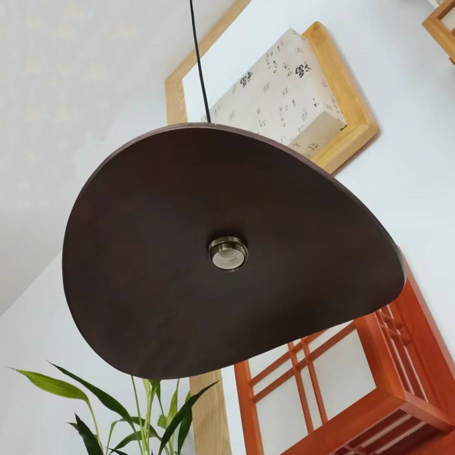 Wooden Dragonfly Pendant Light