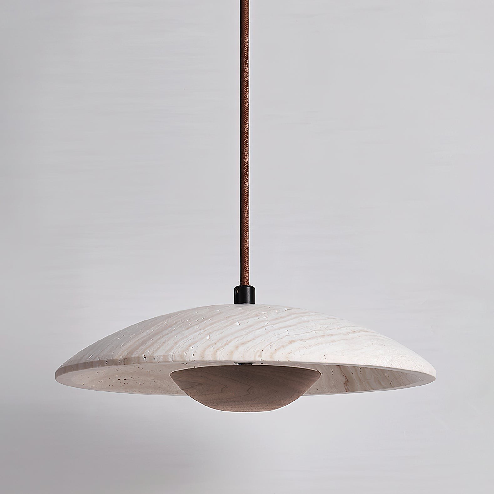 Cream Style Wood Pendant Lamp M316