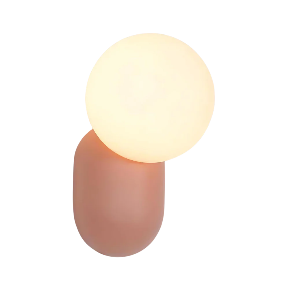 Luma Nordic Glass Orb Wall Light T2008
