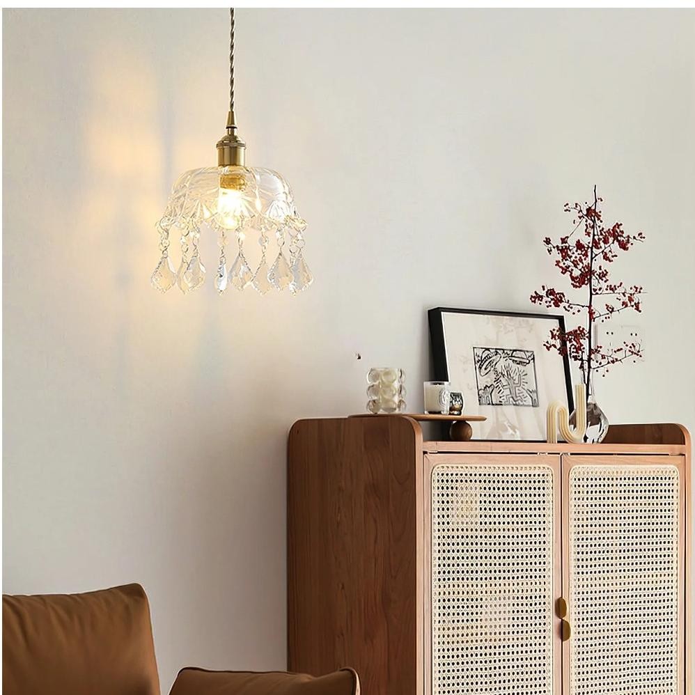 Bowl Shade Glass Pendant Light S21