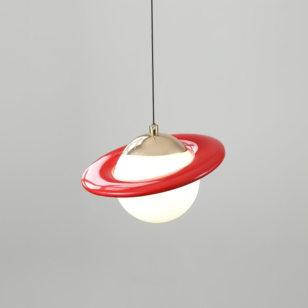 Romantic Saturn Planet Pendant Lamp for Bedroom M415