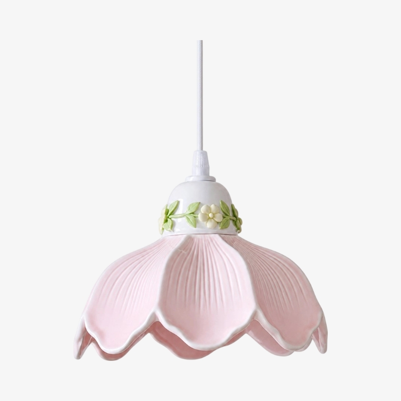 Cazelle Flower Pendant Lamp - Romantic Lighting for Bedroom T2262