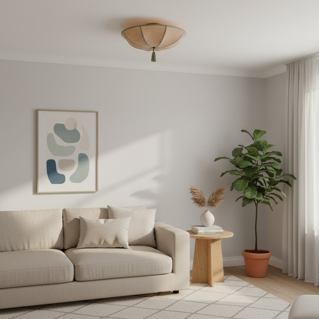 Valoflor Floral Petal Ceiling Light - Modern Flush Mount Lamp T569