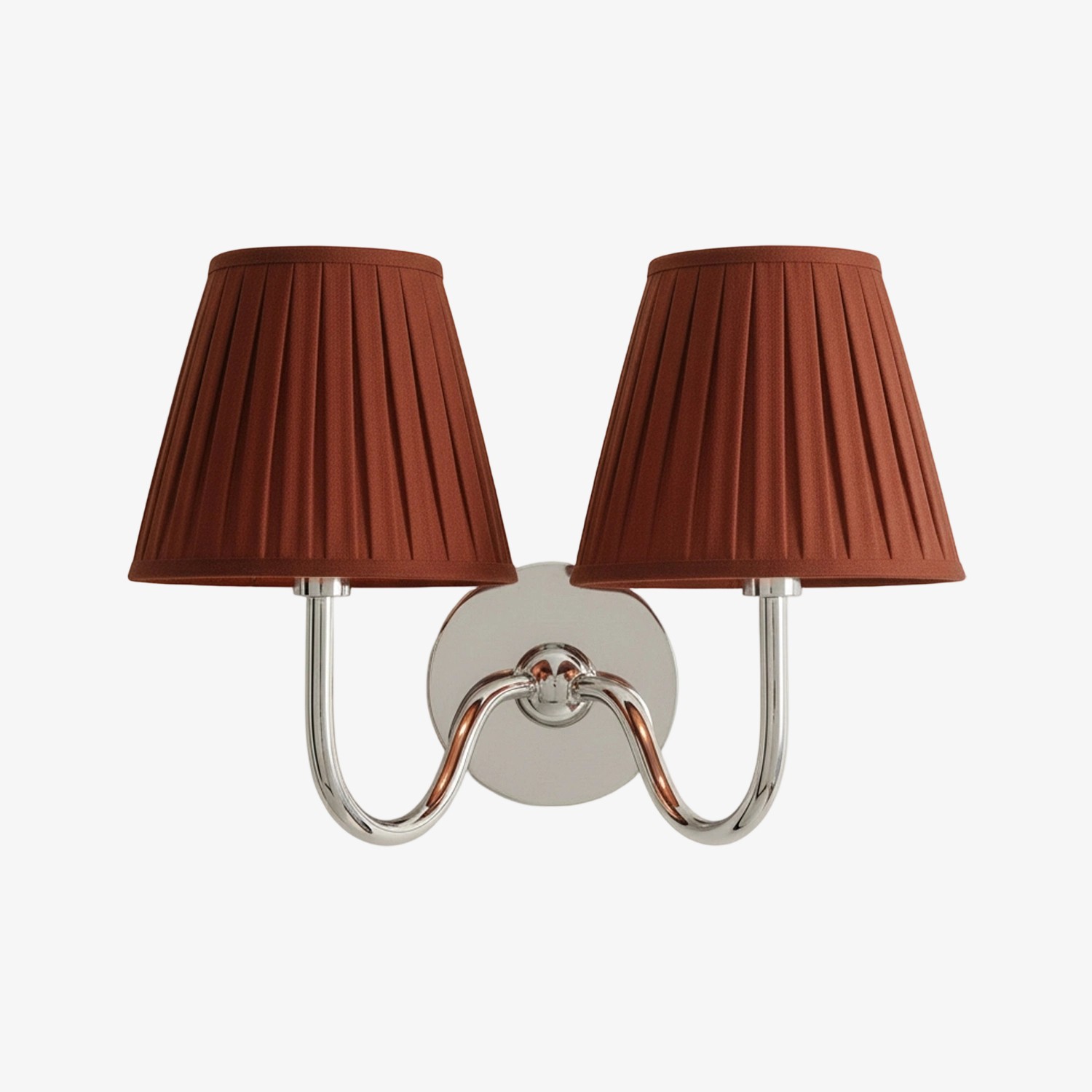 Luvora Modern Pleated Shade Wall Lamp for Bedroom & Living Room T036