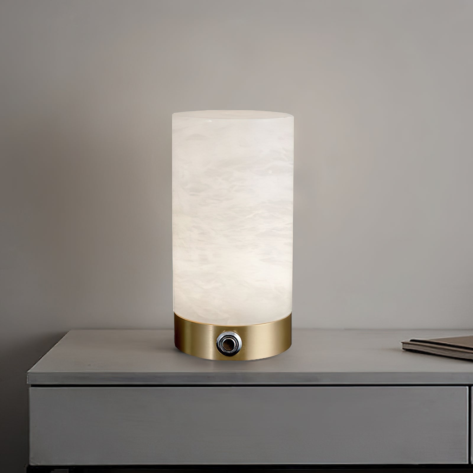 Totem Alabaster Table Lamp T1723