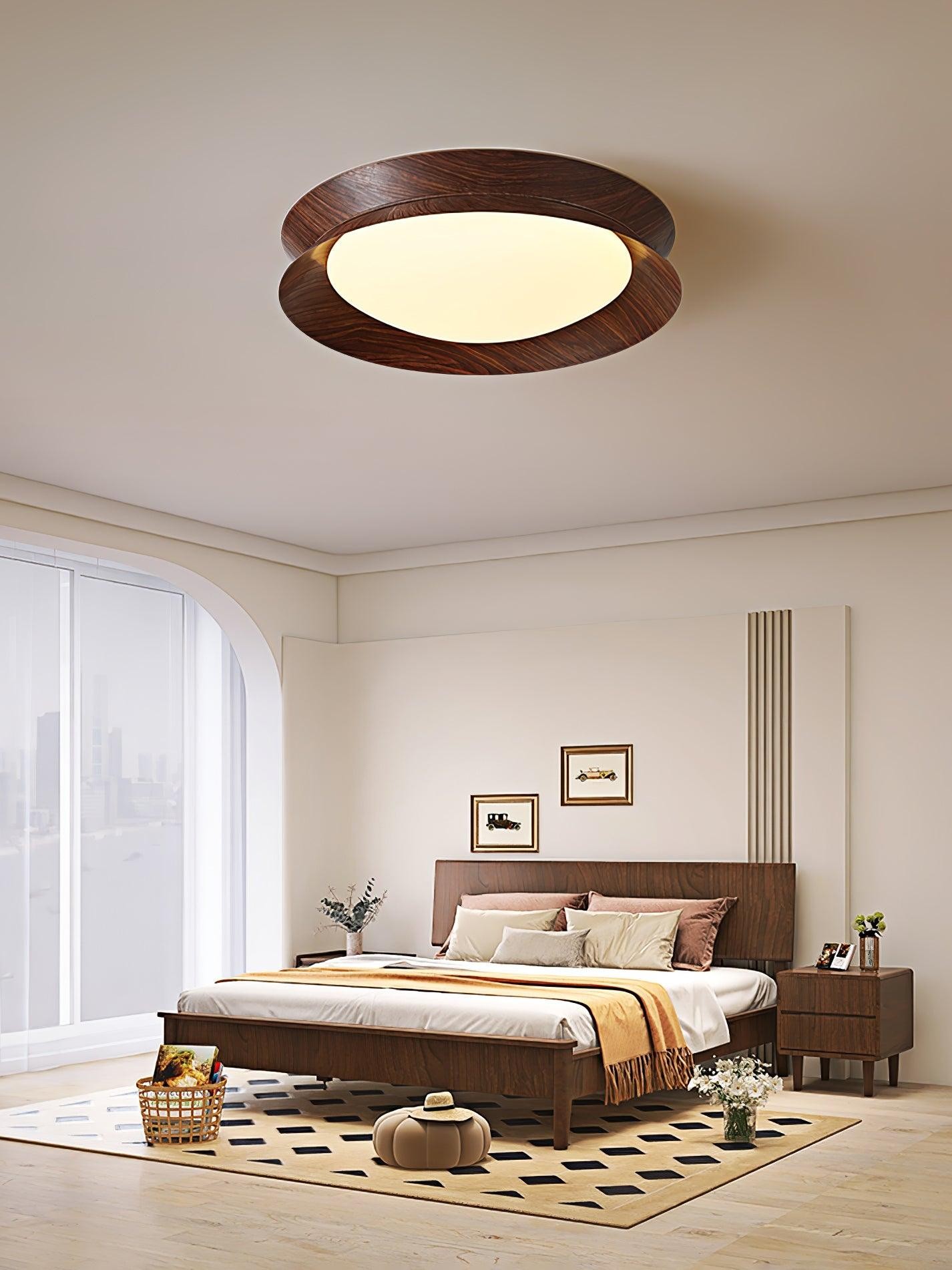 Double Half Round Ceiling Light M374
