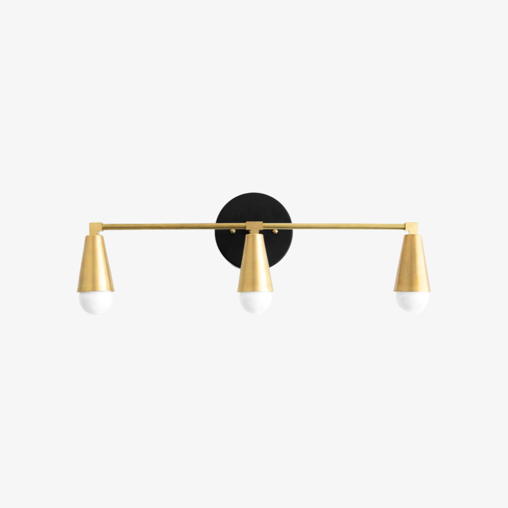 Pyralis Cone 3 Light Vanity Light - Modern Sconce T301