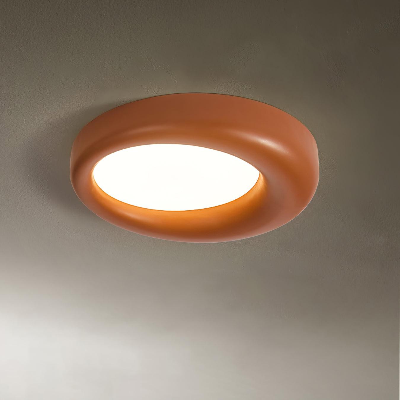 Center Offset Concentric Circle Acrylic Ceiling Lamp M308