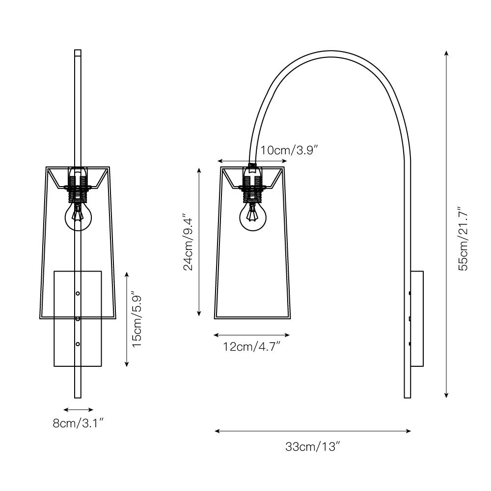 Willow Wall Lamp T1770