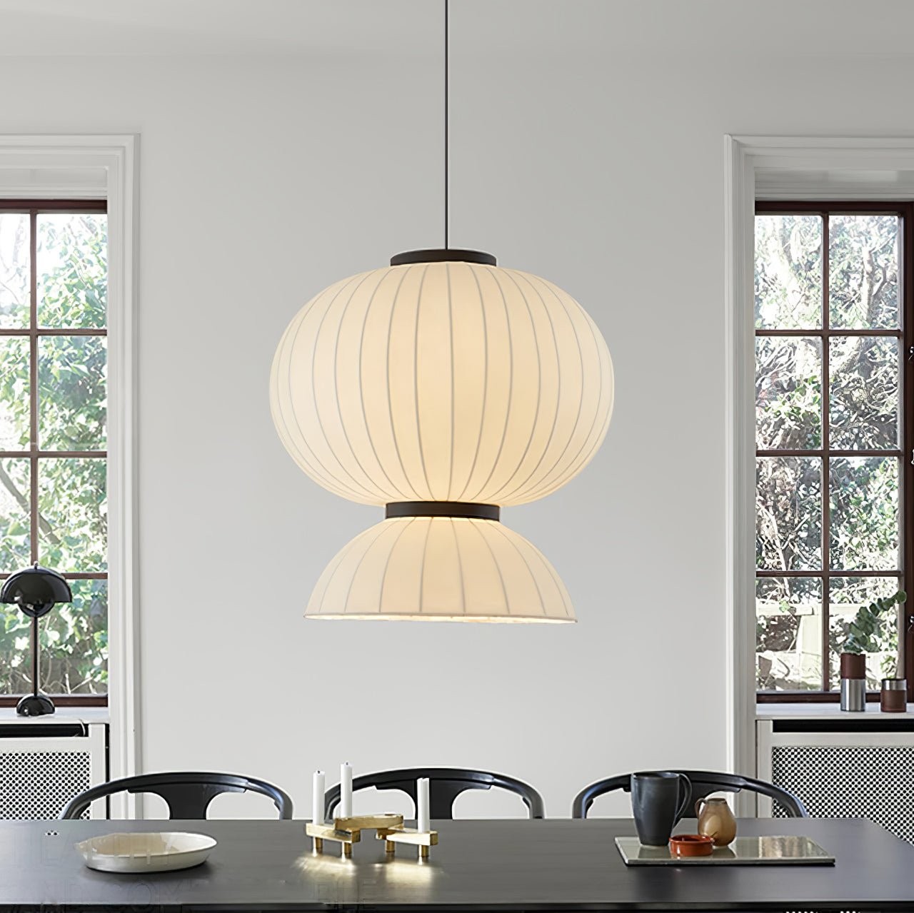 Mulberry Silk Lantern Pendant Light M433