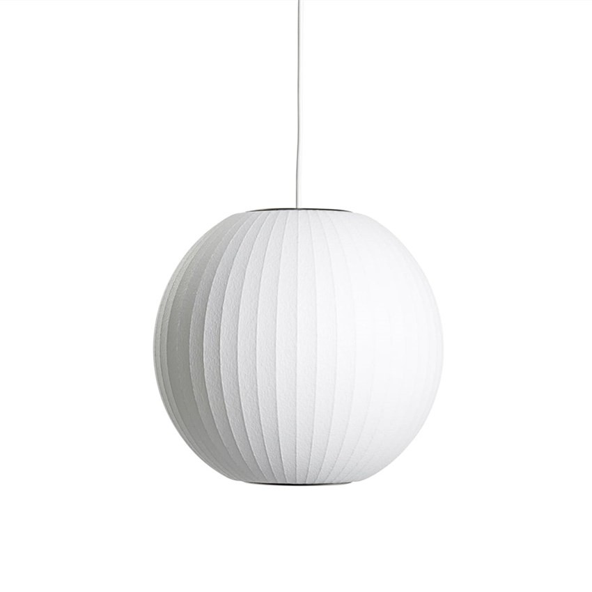 Saucer Bubble Pendant Lamp - Elegant Silk Design for Modern Interiors