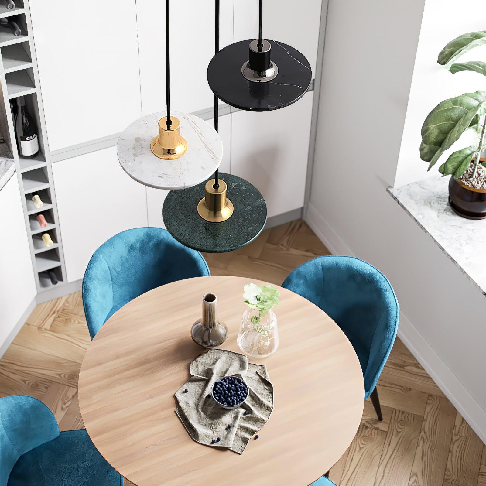 Double Circle Pendant Light M559