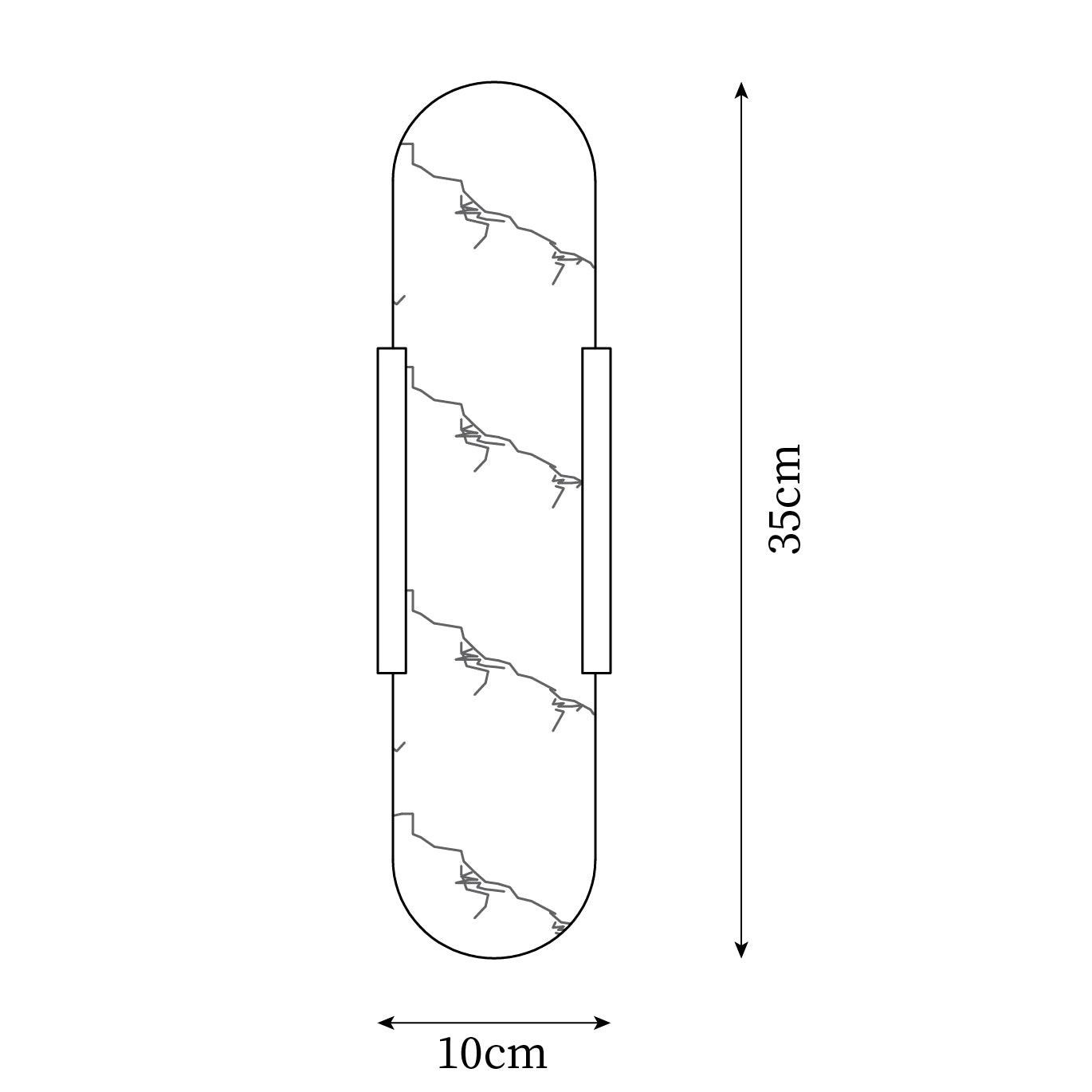 Alabaster Elongated Plug In Wall Lamp M135