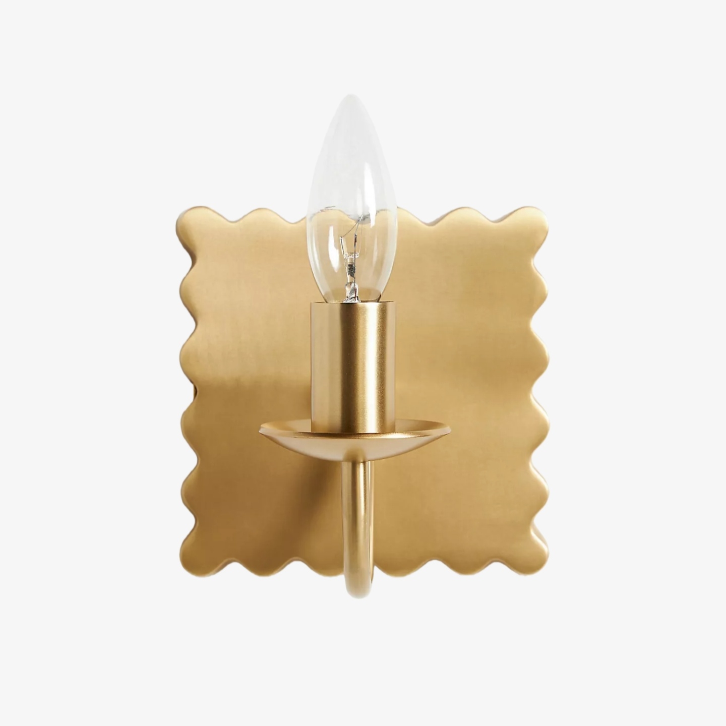Modo Decorative Wall Light - Modern Wavy Metal Wall Sconce for Bedrooms and Hallways T709