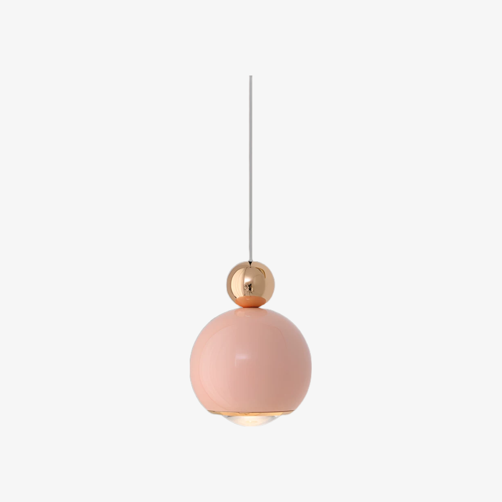 Glintap Cream Style Pendant Lamp - Adjustable Lift Pendant with Touch Tri-Color LED T2197