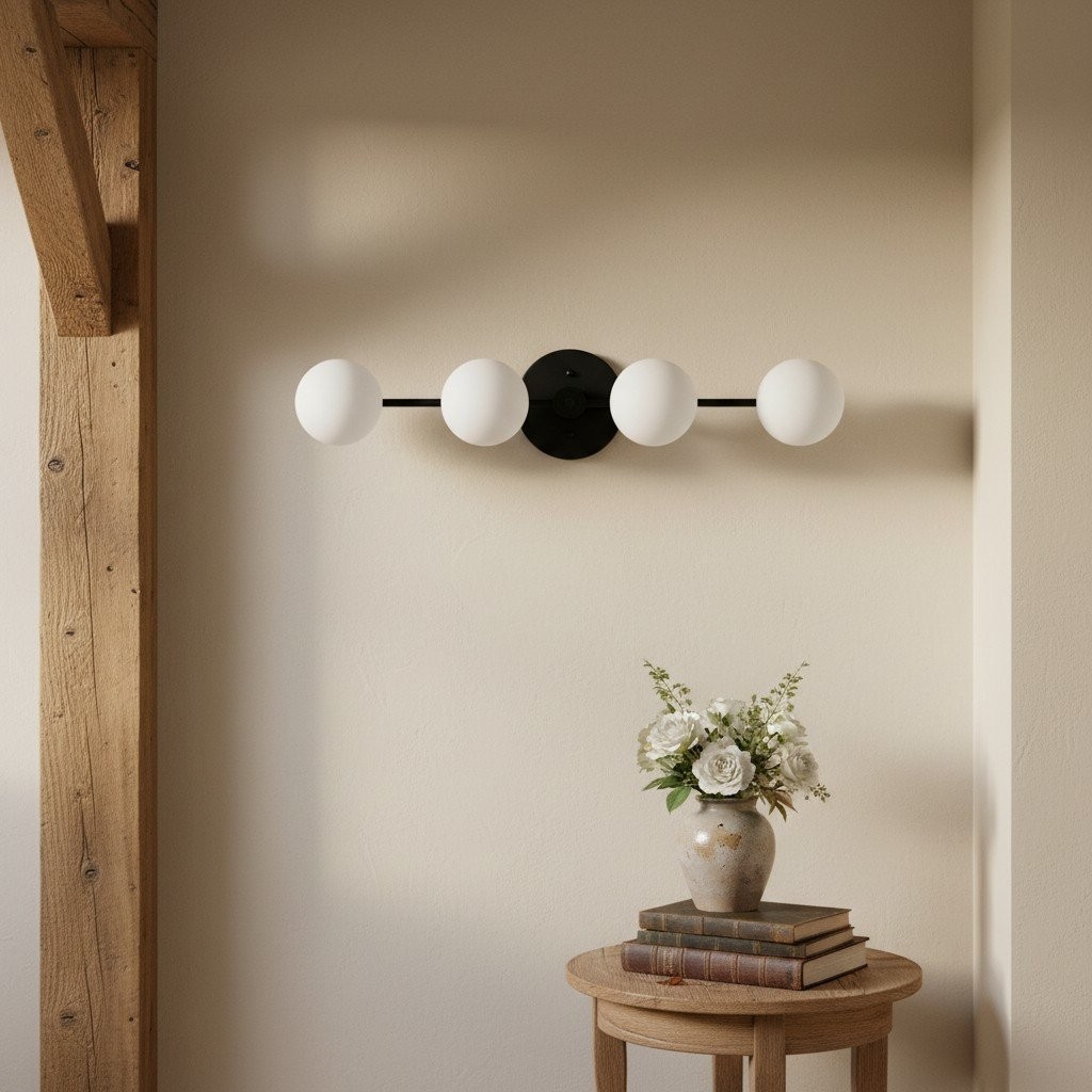 Glorica Glass Long Vanity Light - Modern Minimalist Wall Sconce Design T323