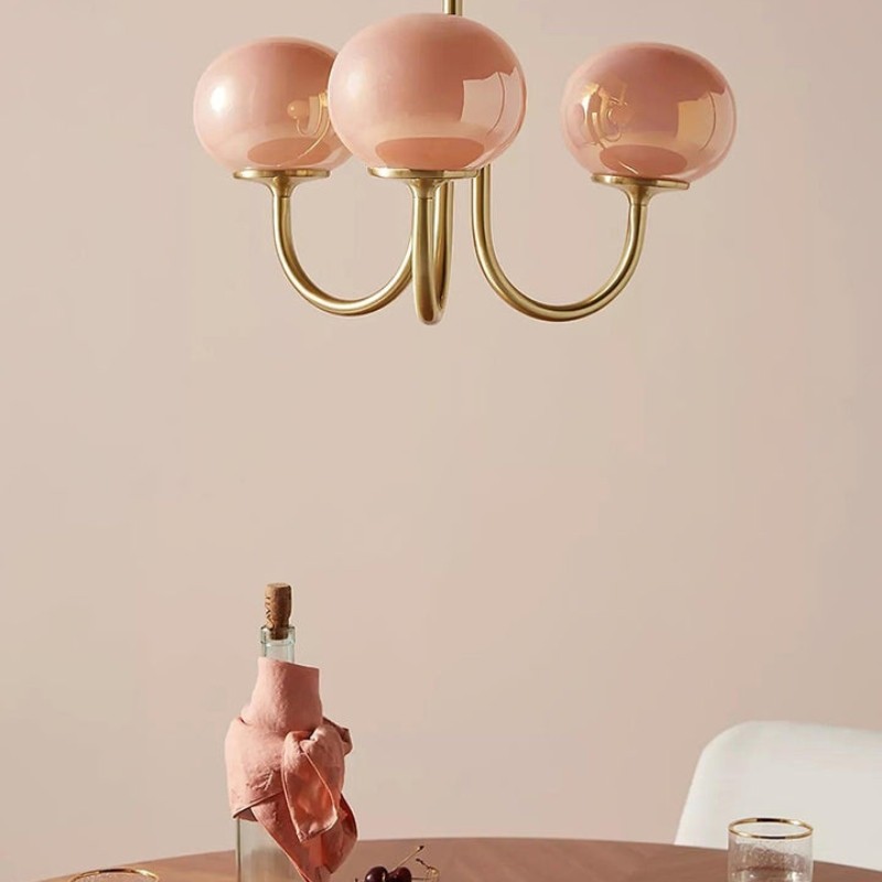 Bauhaus Glass Ball Marshmallow Chandelier S200