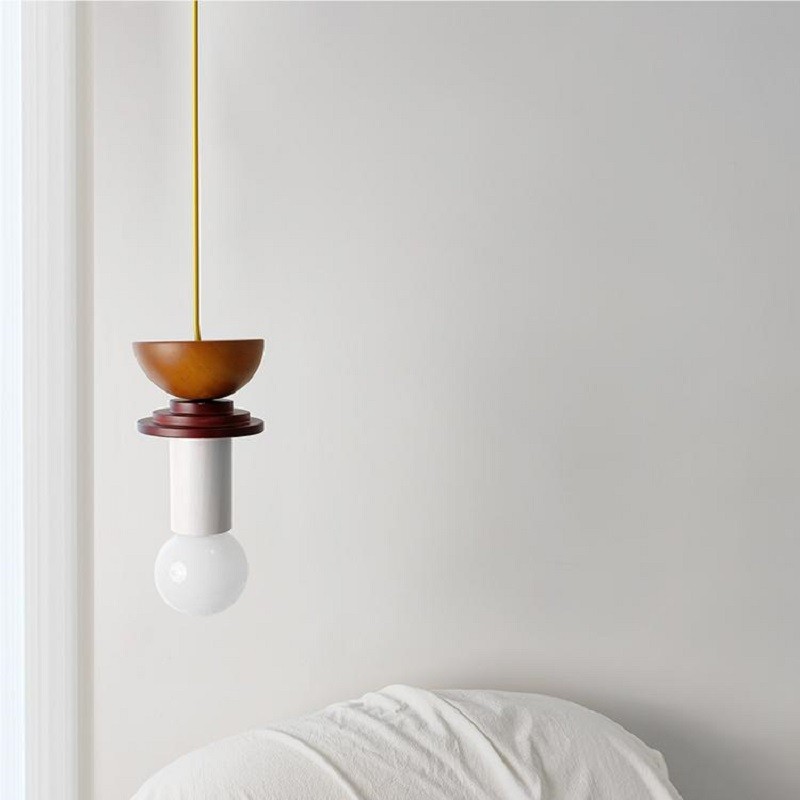 Creative Simple Wooden Pendant Light S155