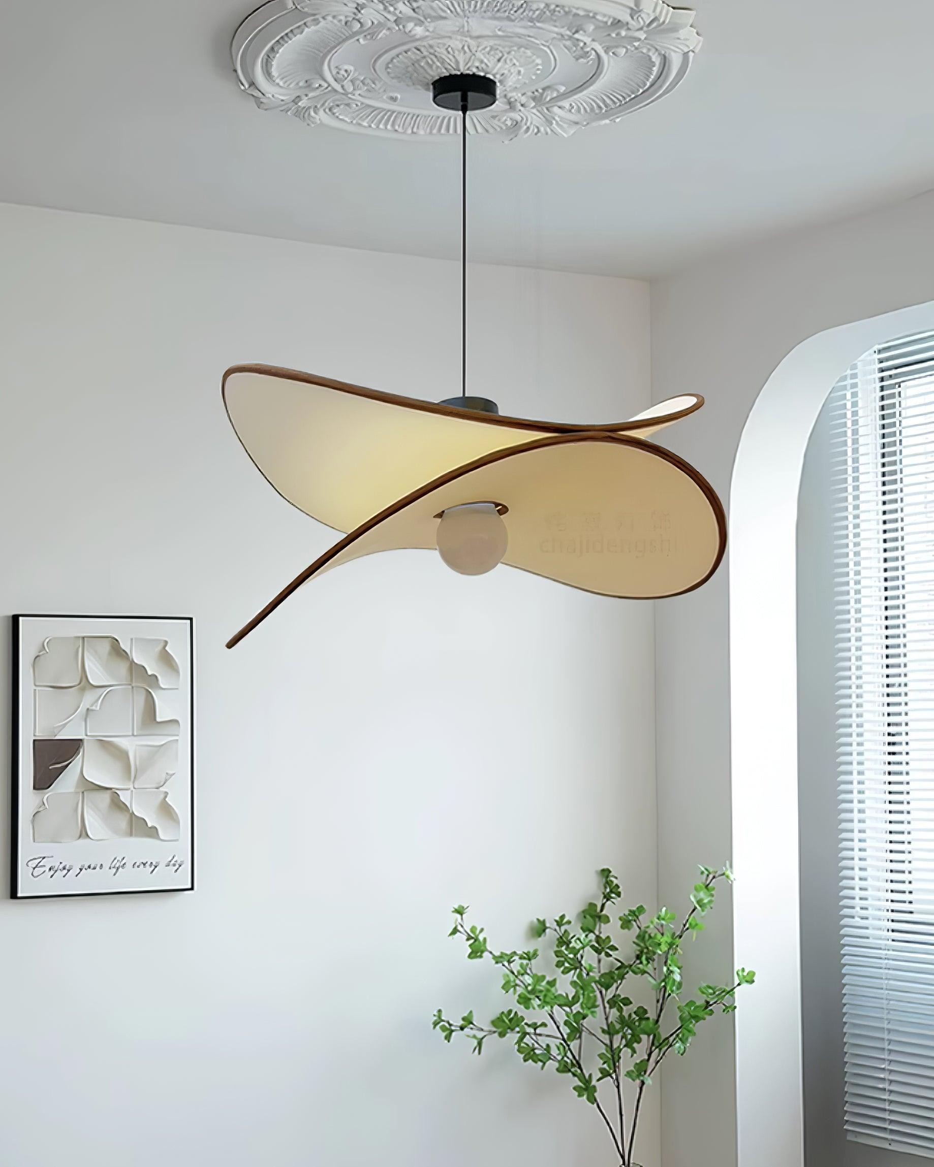 Wabi Sabi Fabric Crisp Pendant Lamp M256