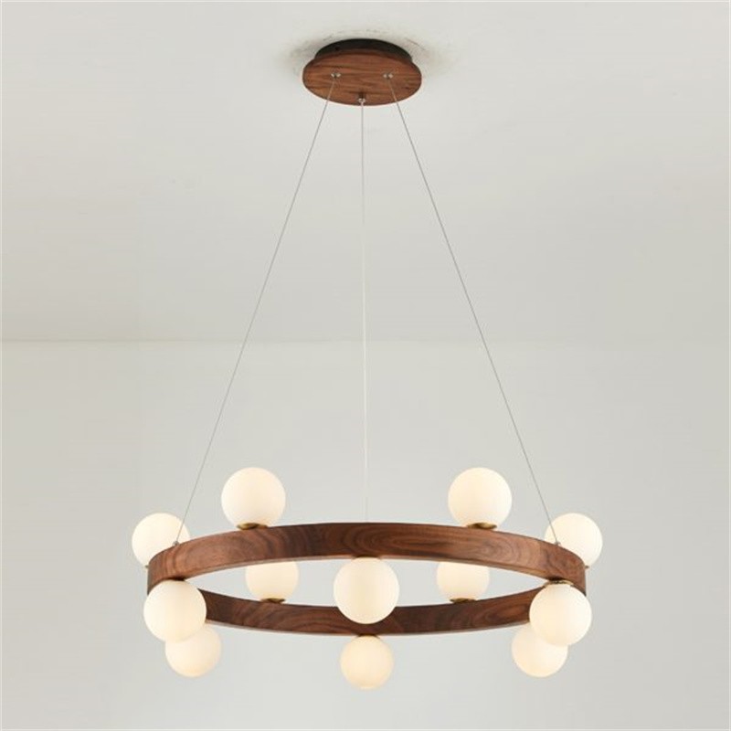 GRAND Wooden Chandelier