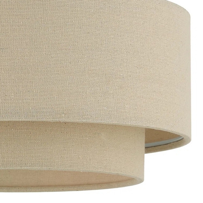 Lumeris Elegant Linen Blend Design Ceiling Light with Modern Style for Living Room T1224