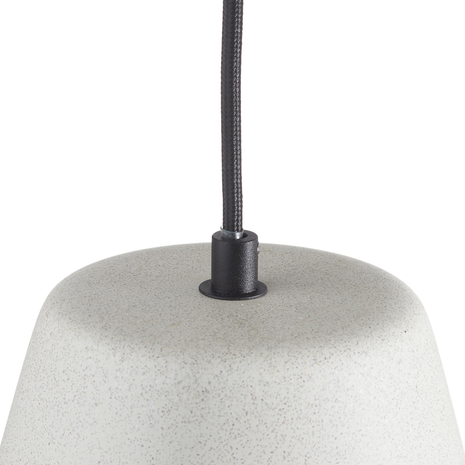 Suspension lamp Herc made of cement
