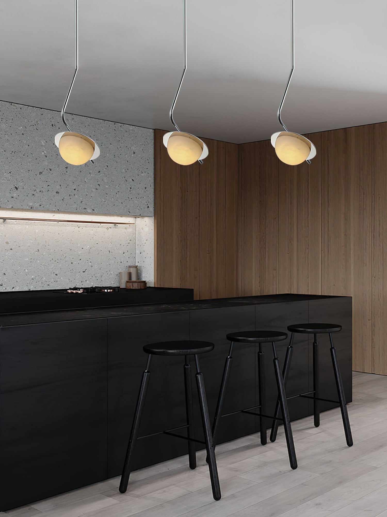 Chic Luminance Alabaster Pendant Light T1662