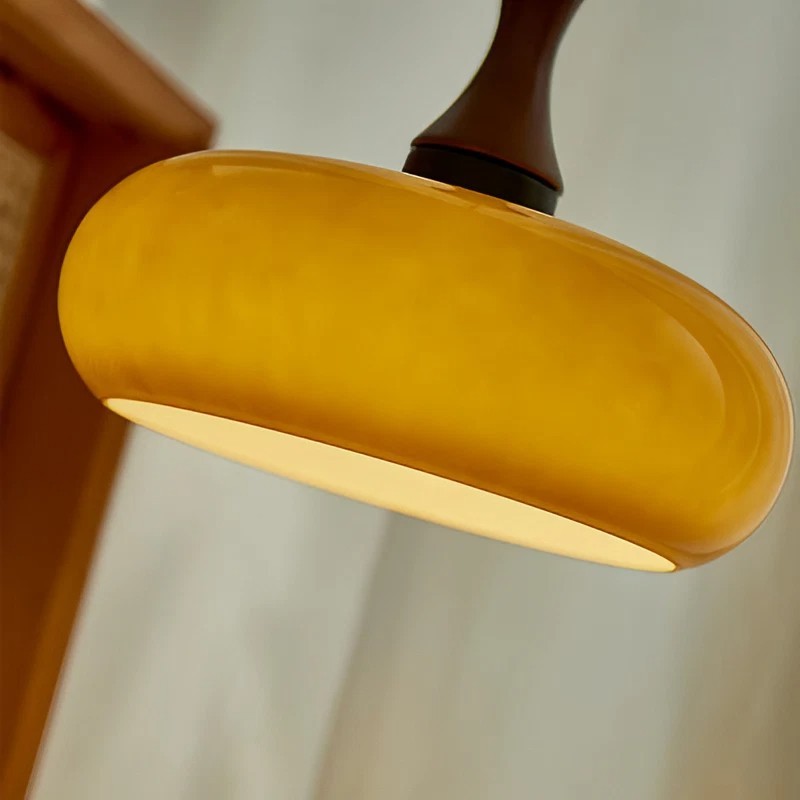 Retro Bauhaus Glass Pendant Light S86