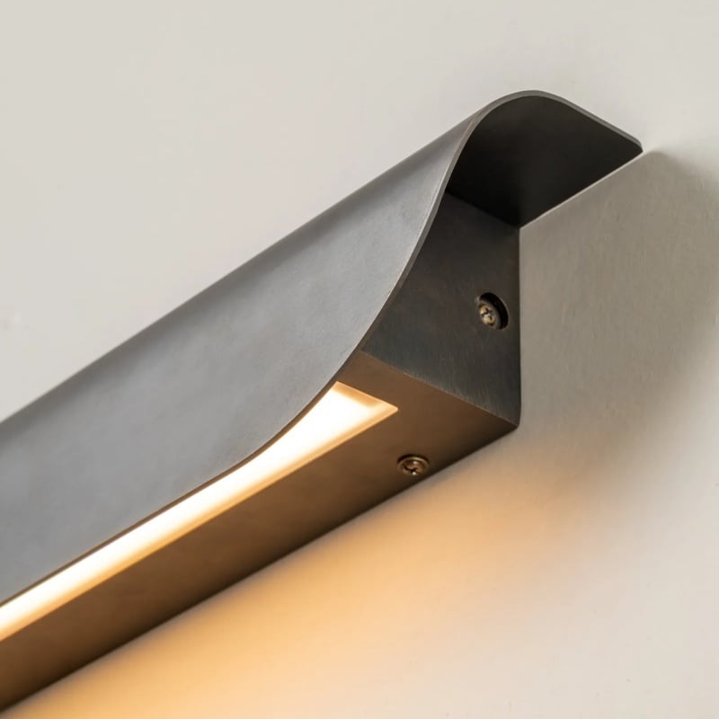 Hidra Modern Metal Wall Sconce - Minimalist Down-Light Sconce for Modern Homes T737