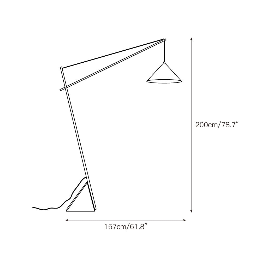 Grande Travertine Floor Lamp T1930
