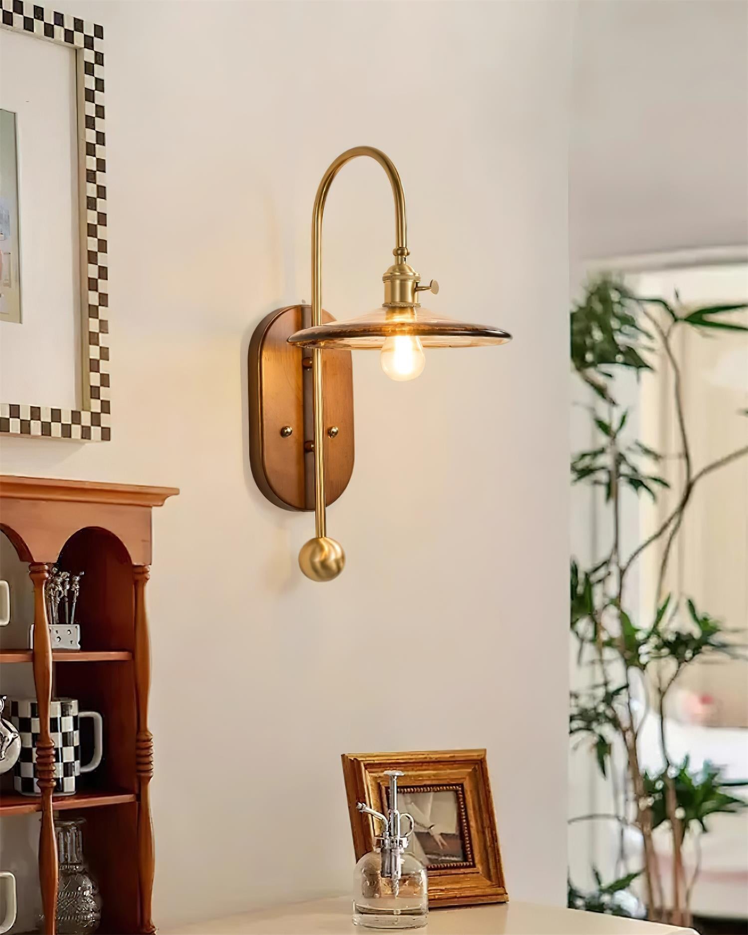 American Retro Spherical Wall Lamp M150