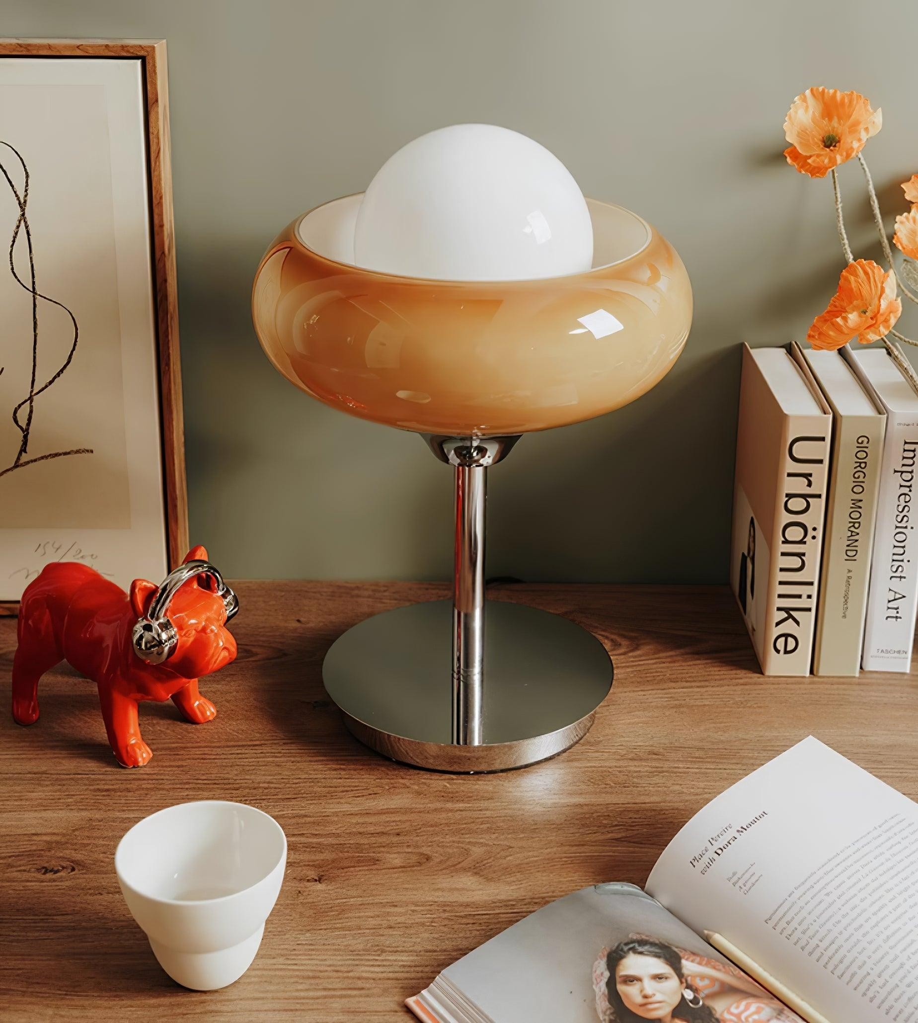 Vintage Cream Table Lamp for Bedroom M54