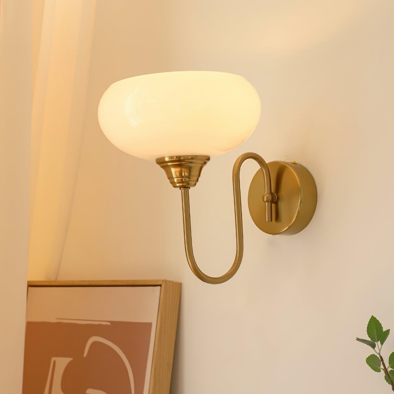 Modern Glass Geometry Wall Light for Living Room M128